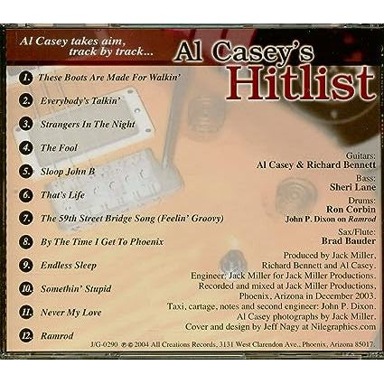 Al Casey - Al Casey's Hitlist - CD Vinyl Record Hub