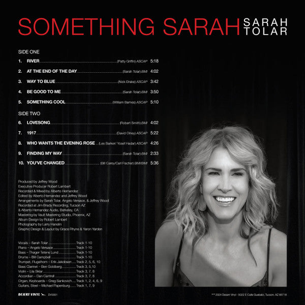 Sarah Tolar - Something Sarah - LP Vinyl Record Hub