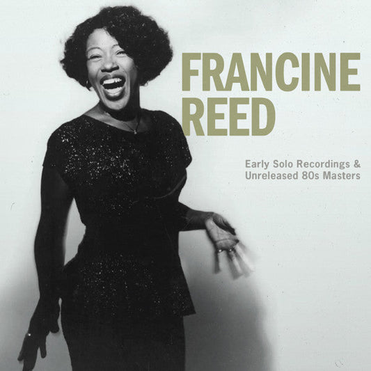 Francine Reed - Early Solo Recordings & Unreleased 80s Masters - CD Vinyl Record Hub
