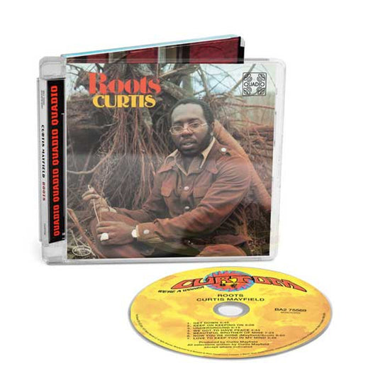 Curtis Mayfield - Roots - Quadio Blu-Ray Audio Disc Vinyl Record Hub