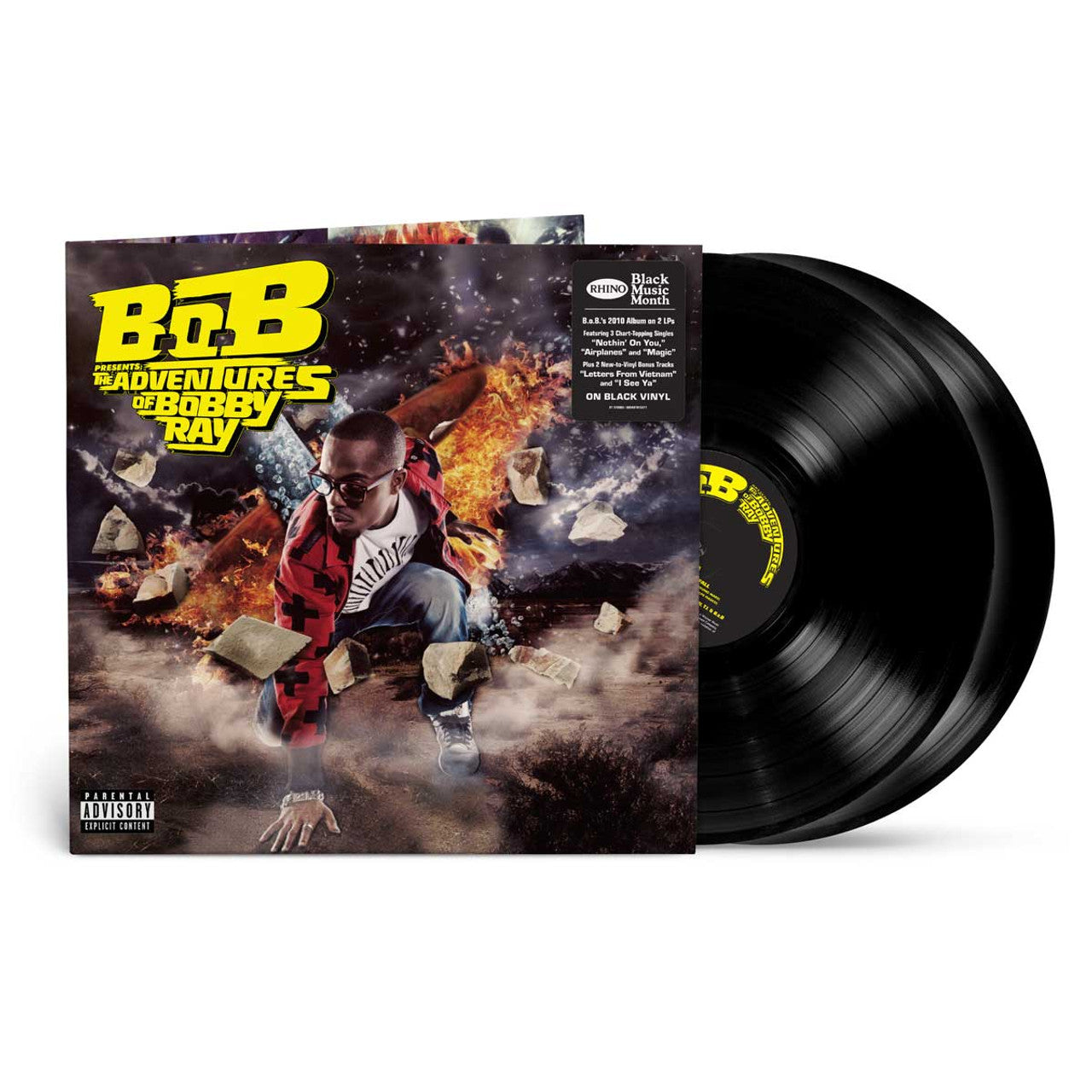 B.o.B - B.o.B Presents: The Adventures of Bobby Ray - LP Vinyl Record Hub