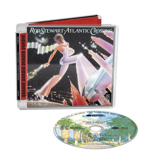 Rod Stewart - Atlantic Crossing (Quadio) - Blu-ray Audio Disc Vinyl Record Hub