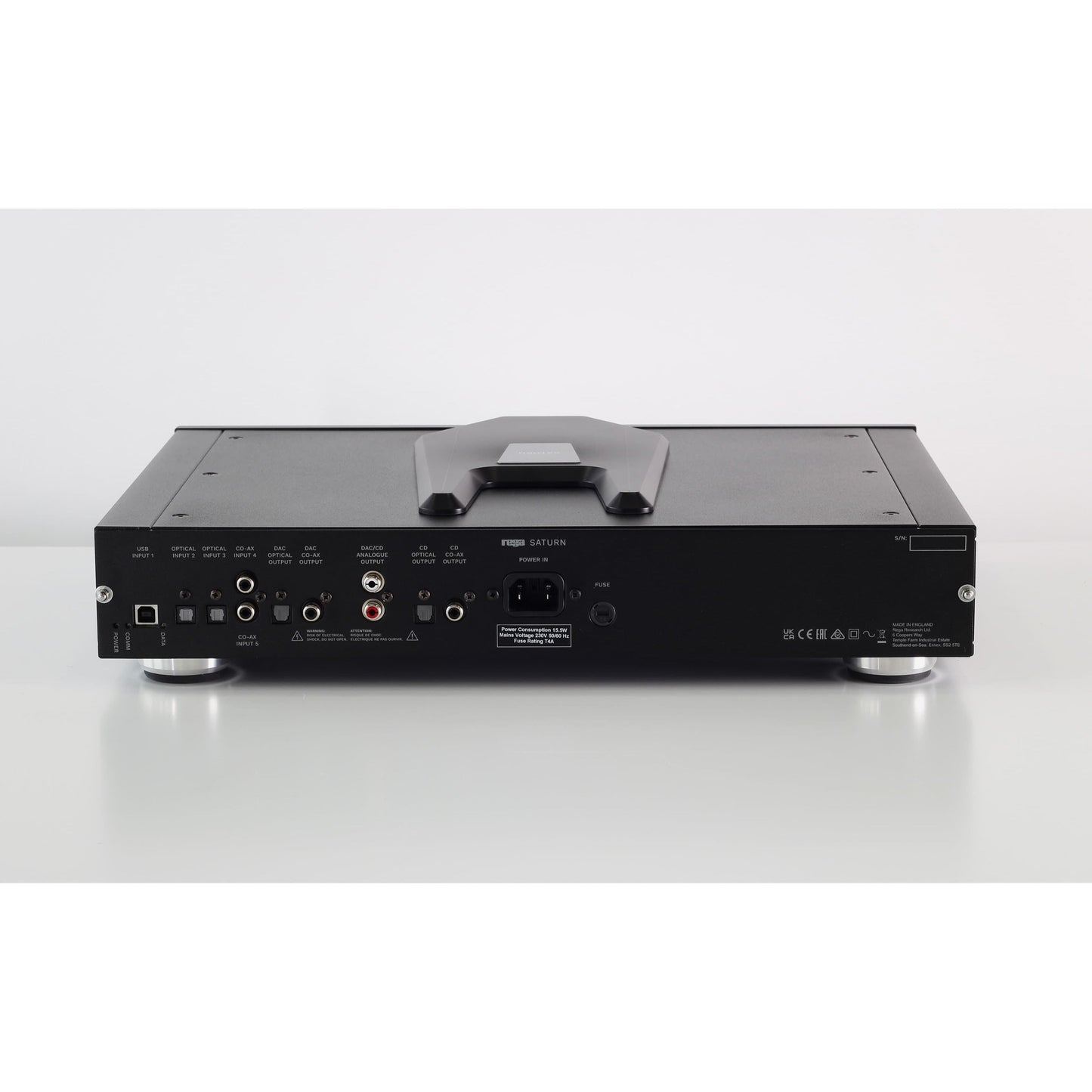 Rega - Saturn MK3 CD Player and DAC Vinyl Record Hub