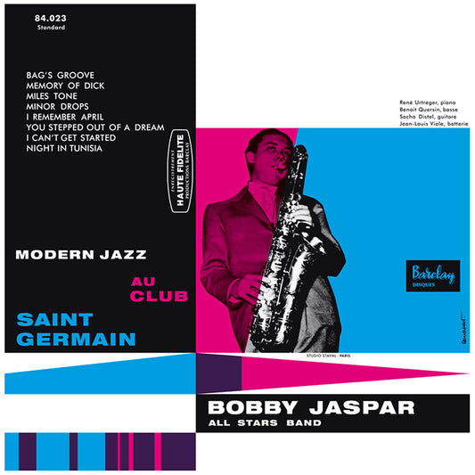 Bobby Jaspar - Modern Jazz au Club Saint-Germain - Sam LP Vinyl LP Hub