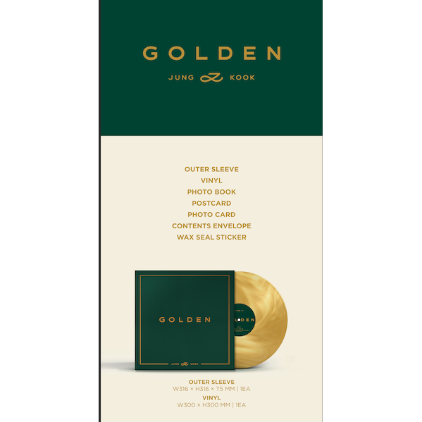 Jungkook - Golden - LP Vinyl Record Hub