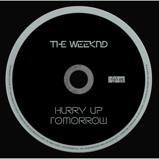 The Weeknd - Hurry Up Tomorrow (Sorayama Cover) Collector's Edition Signed CD Vinyl Record Hub