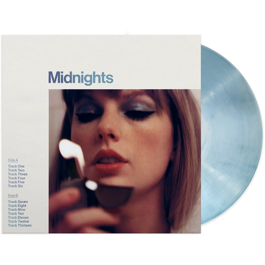 Taylor Swift - Midnights - Moonstone Blue Edition - LP Vinyl Record Hub