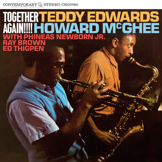 Teddy Edwards & Howard McGhee - Together Again!!!! - Contemporary LP Vinyl Record Hub