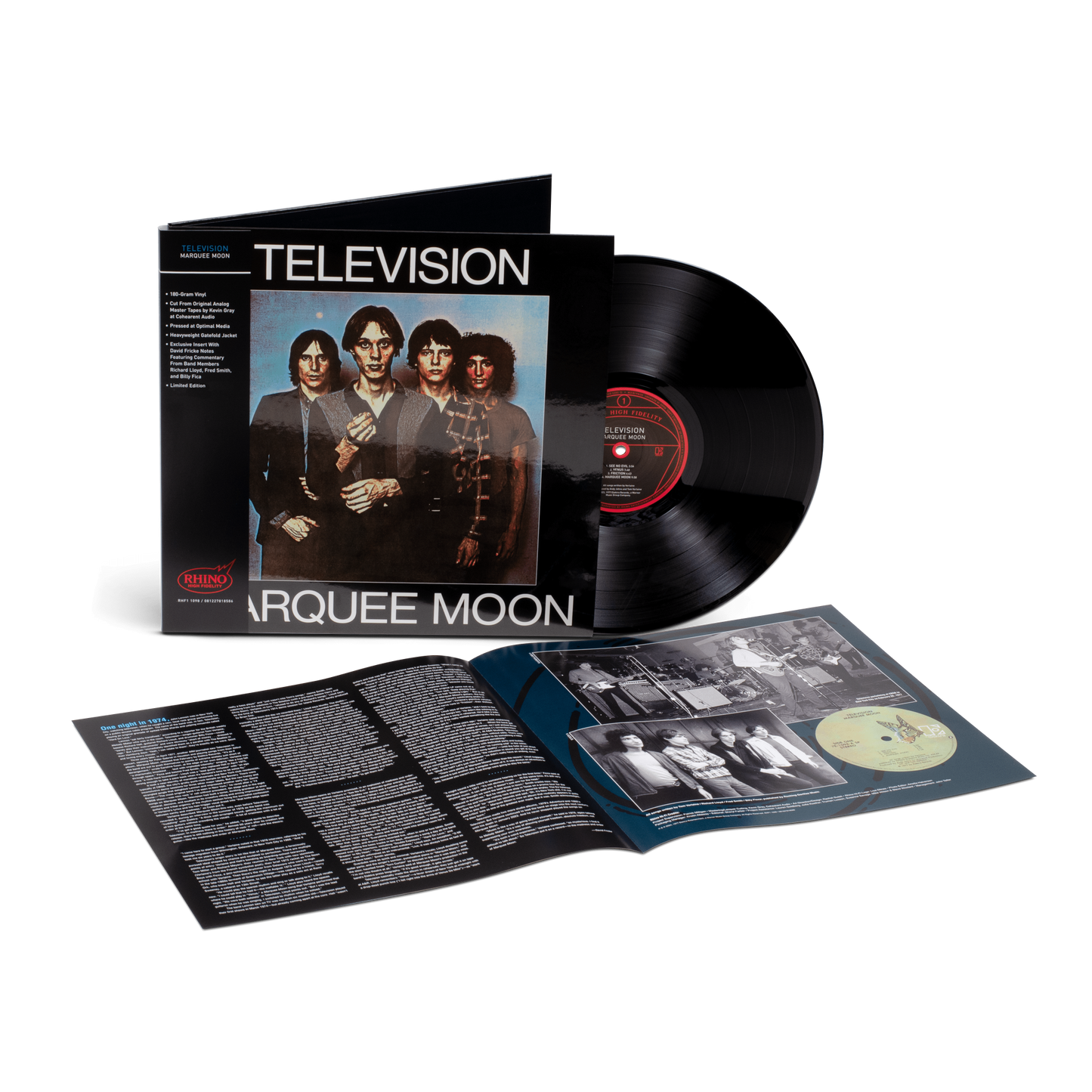 Television - Marquee Moon - Rhino Hi-Fi LP Vinyl Record Hub