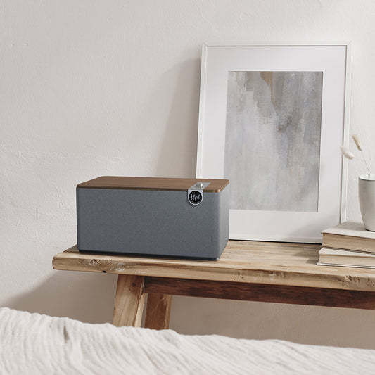 Klipsch - The Three Plus Multi-Source Tabletop Speaker Vinyl Record Hub