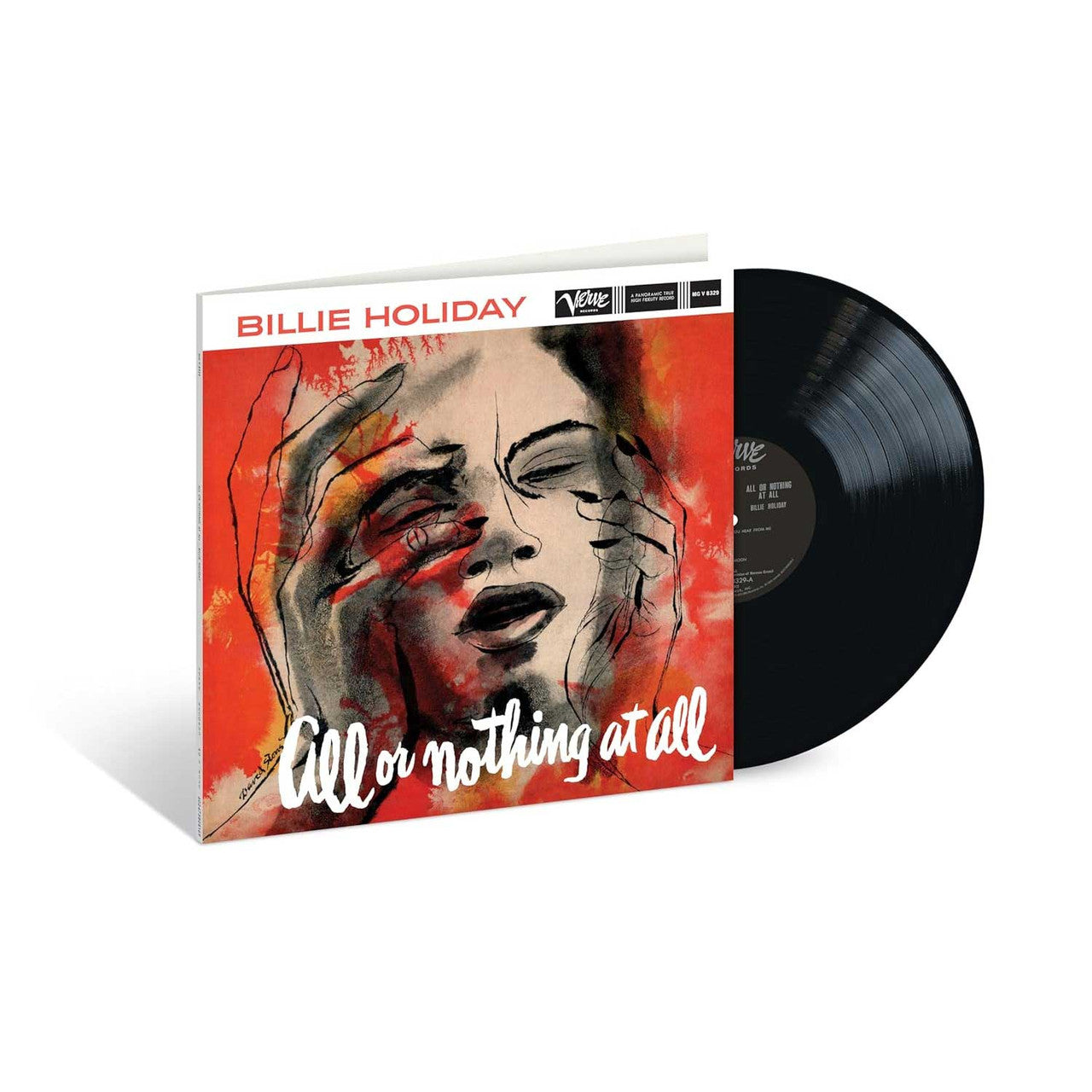 Billie Holiday - All or Nothing at All - Verve Acoustic Sounds Series LP Vinyl Record Hub
