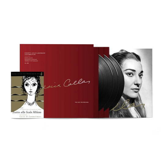 Maria Callas, von Karajan - Donizetti: Lucia Di Lammermoor - Berlin 1955 - The Lost Recordings Box Set LP Vinyl LP Hub