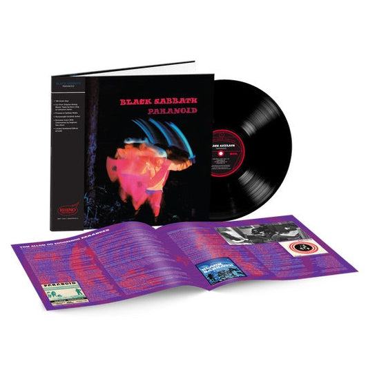 Black Sabbath - Paranoid - Rhino Hi-Fi LP Vinyl Record Hub