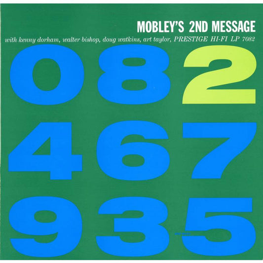 Hank Mobley - Mobley's 2nd Message - Analogue Productions LP Vinyl LP Hub