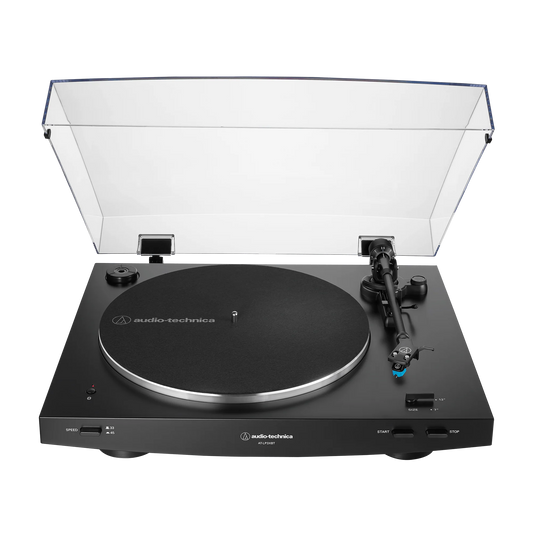Audio Technica - AT-LP3XBT Fully Automatic Belt-Drive Turntable - Black Vinyl Record Hub