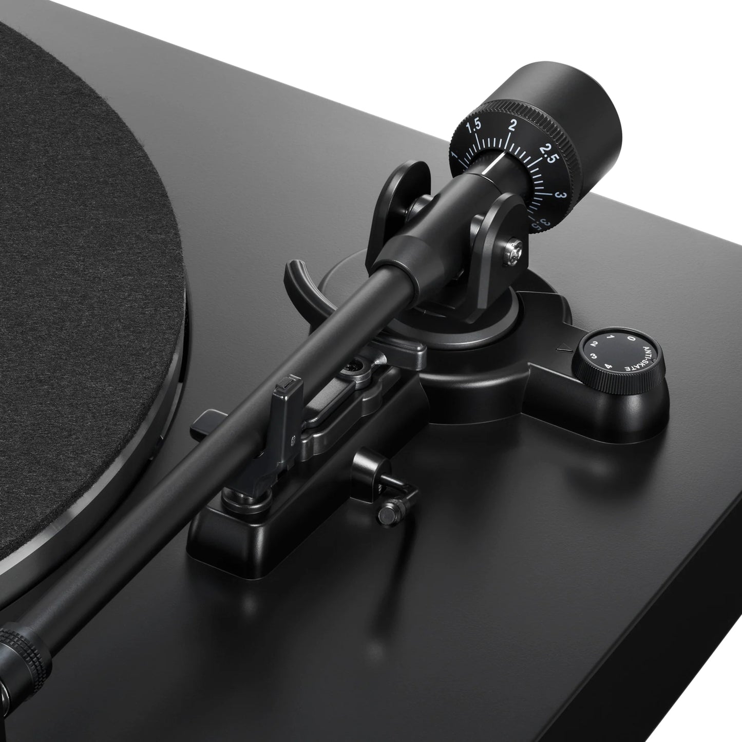 Audio Technica - AT-LP3XBT Fully Automatic Belt-Drive Turntable - Black Vinyl Record Hub