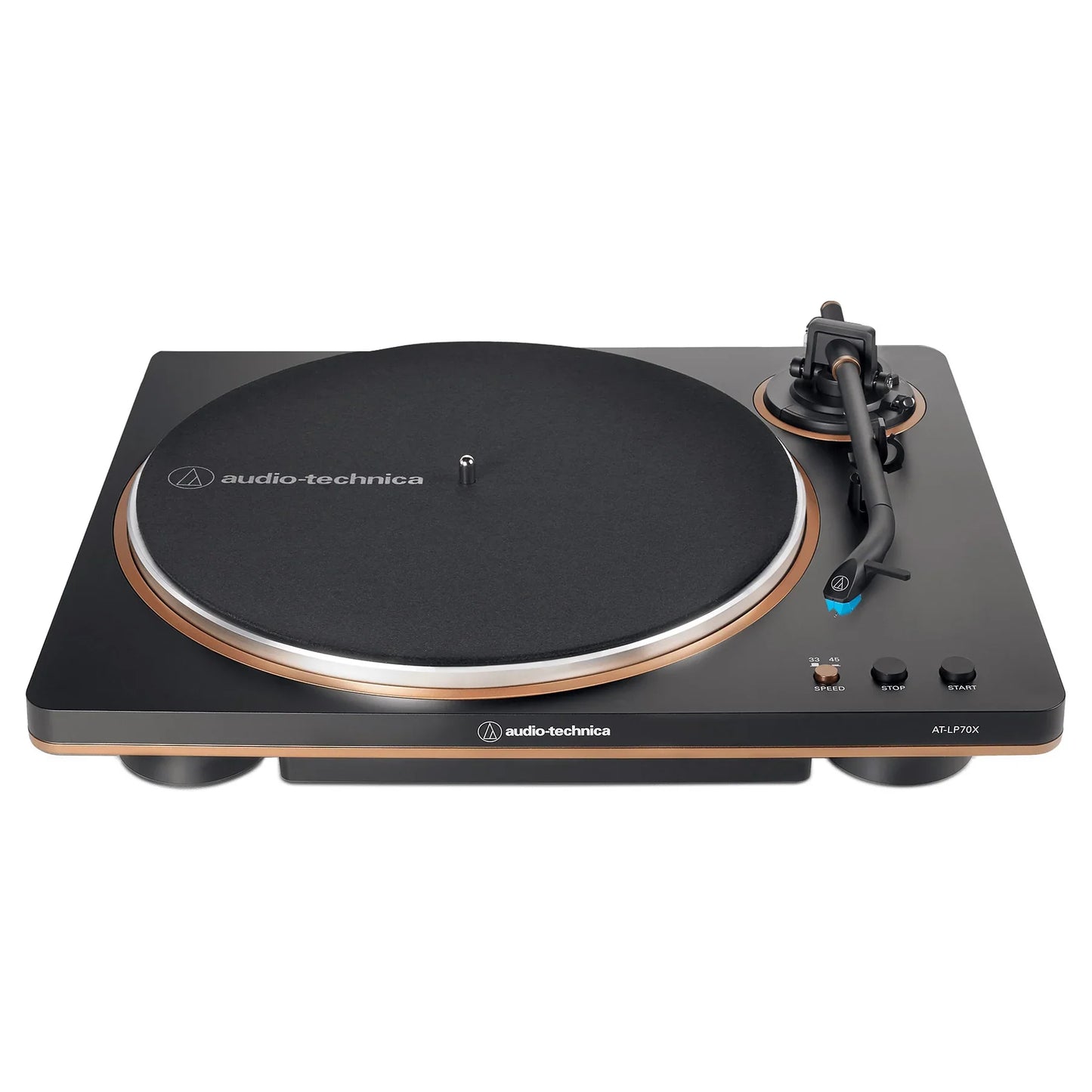 Audio Technica - AT-LP70X Fully Automatic Belt-Drive Turntable Vinyl Record Hub