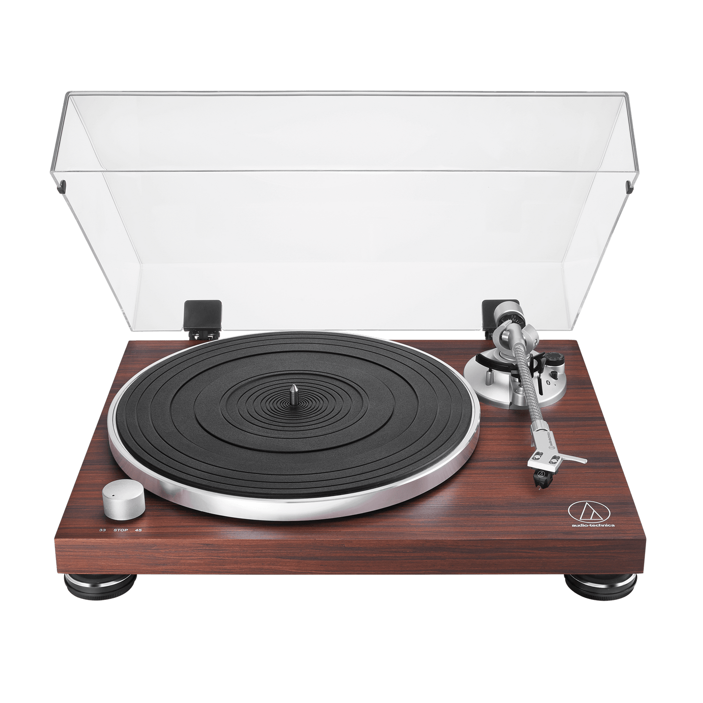 Audio Technica - AT-LPW50BT Manual Belt-Drive Turntable (Wireless & Analog) Vinyl Record Hub