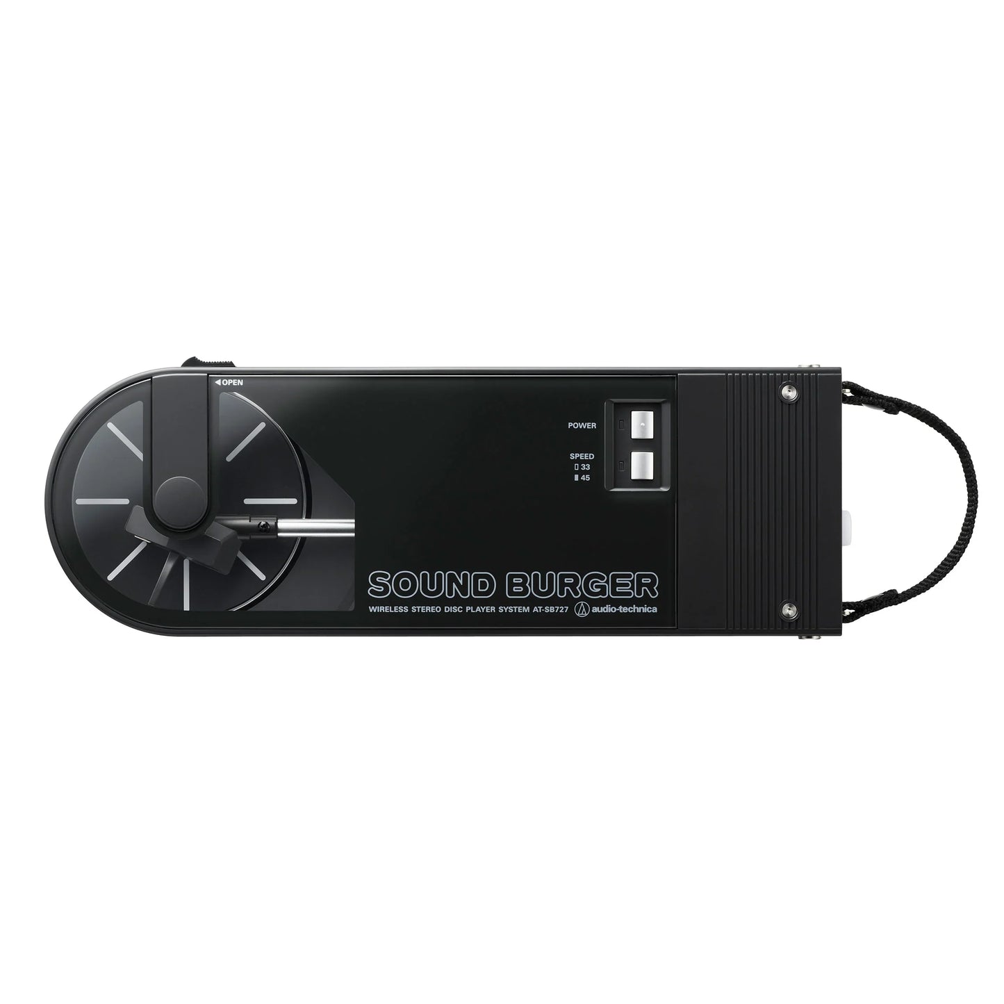 Audio Technica - AT-SB727 Sound Burger - Portable Bluetooth Turntable Vinyl Record Hub