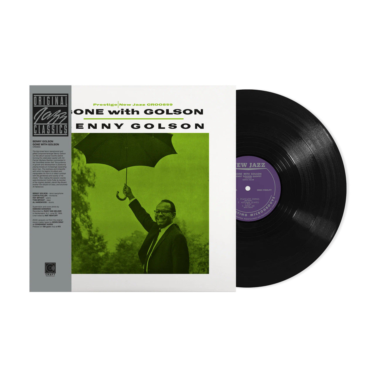 Benny Golson - Gone With Golson - OJC LP Vinyl Record Hub