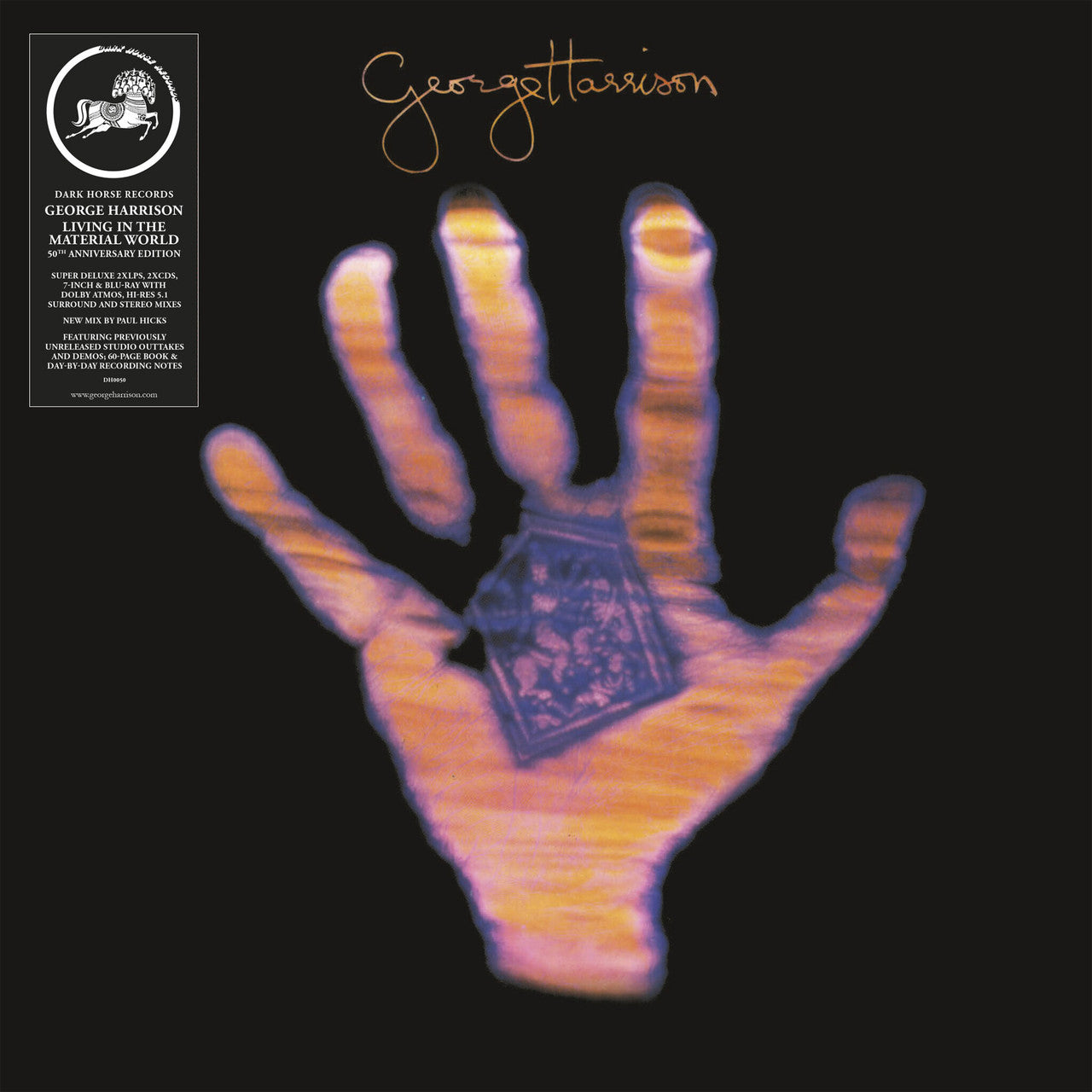 George Harrison - Living in the Material World (50th Anniversary) - 2X LP, 2X CD, Blu-Ray & 7" Boxed Set Vinyl Record Hub