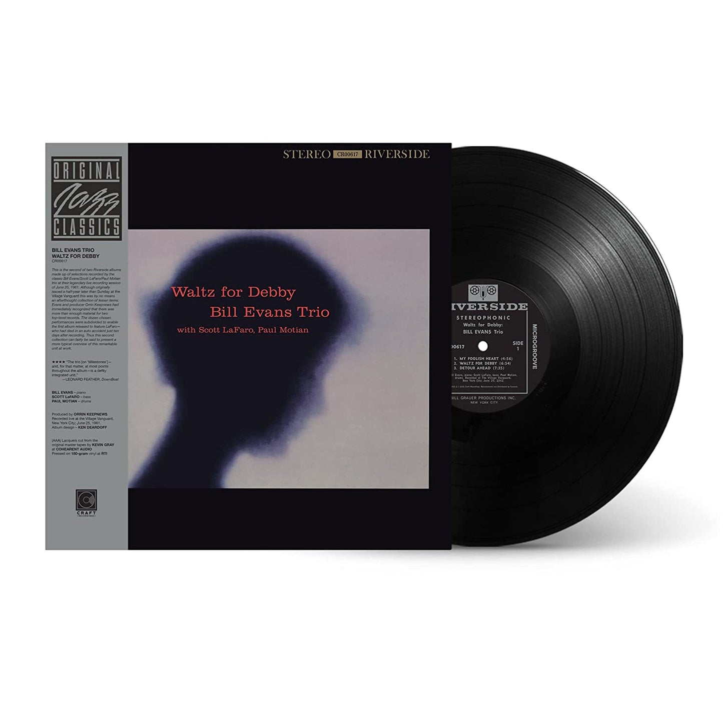 Bill Evans Trio - Waltz for Debby - OJC LP Vinyl Record Hub