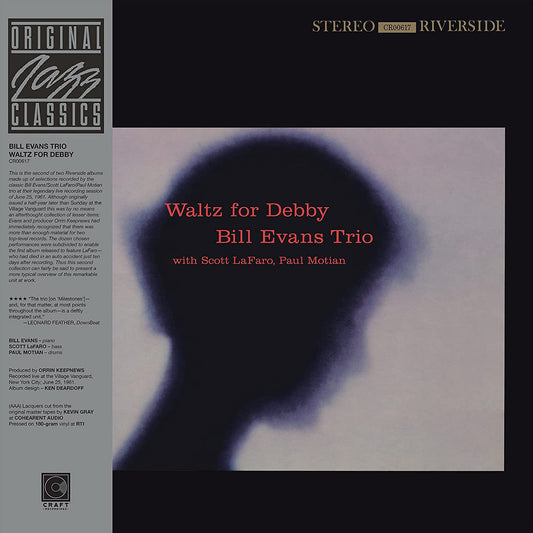 Bill Evans Trio - Waltz for Debby - OJC LP Vinyl Record Hub