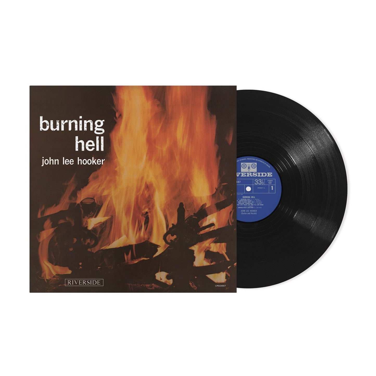 John Lee Hooker - Burning Hell - Bluesville Acoustic Sounds LP Vinyl Record Hub