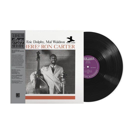 Ron Carter with Eric Dolphy, Mal Waldron - Where? - OJC LP Vinyl Record Hub