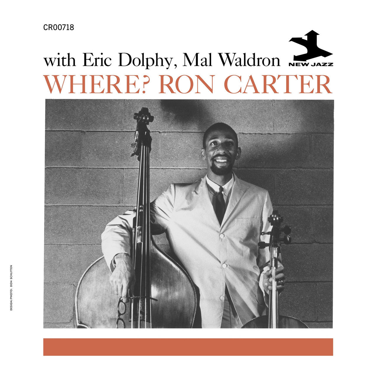 Ron Carter with Eric Dolphy, Mal Waldron - Where? - OJC LP Vinyl Record Hub
