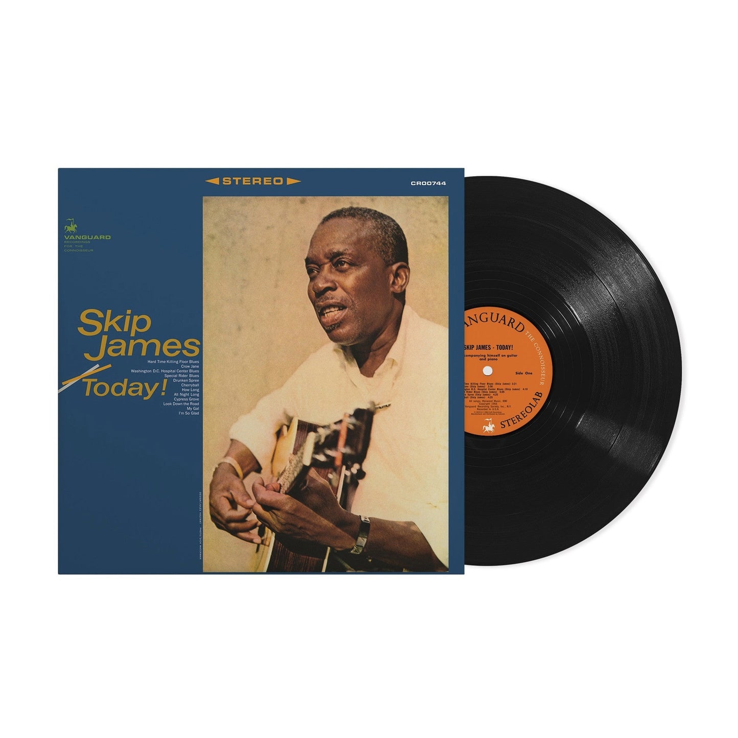 Skip James - Today! - Bluesville Acoustic Sounds LP Vinyl Record Hub