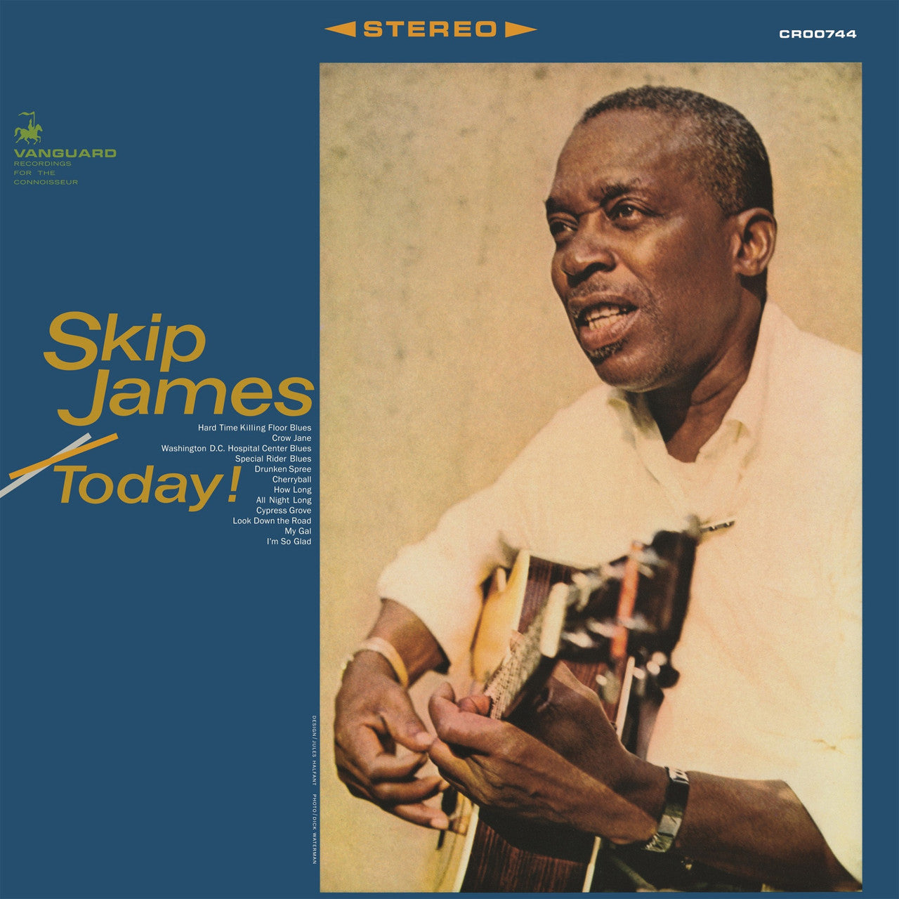 Skip James - Today! - Bluesville Acoustic Sounds LP Vinyl Record Hub