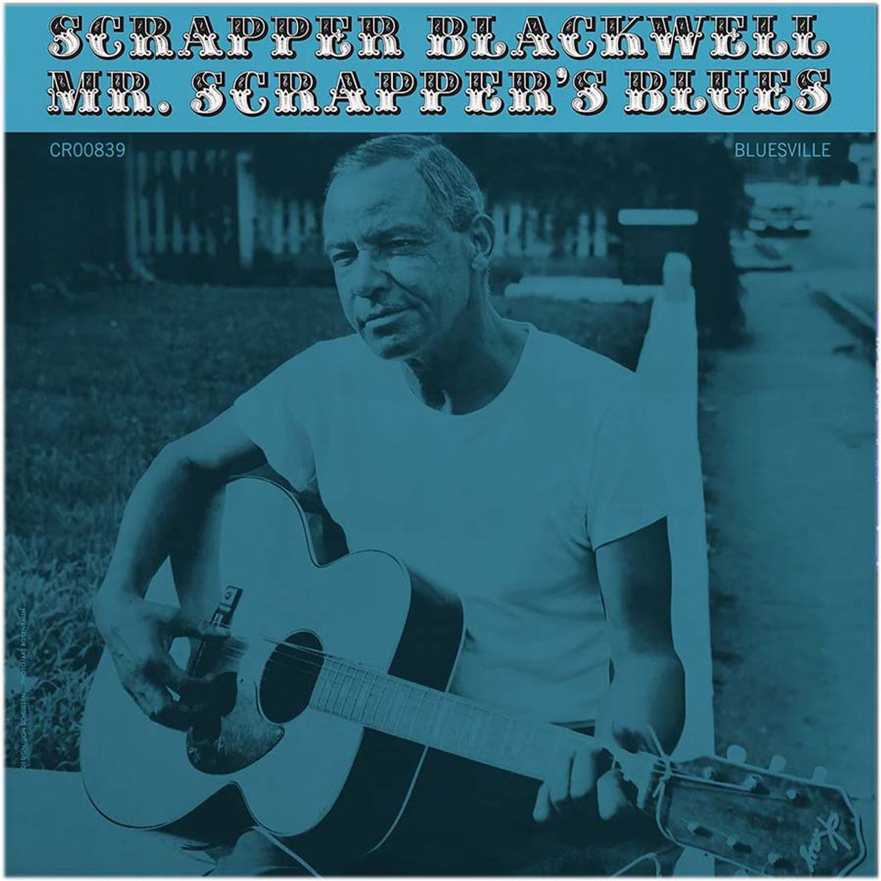 Scrapper Blackwell - Mr. Scrapper's Blues - Bluesville Acoustic Sounds Series LP Vinyl Record Hub