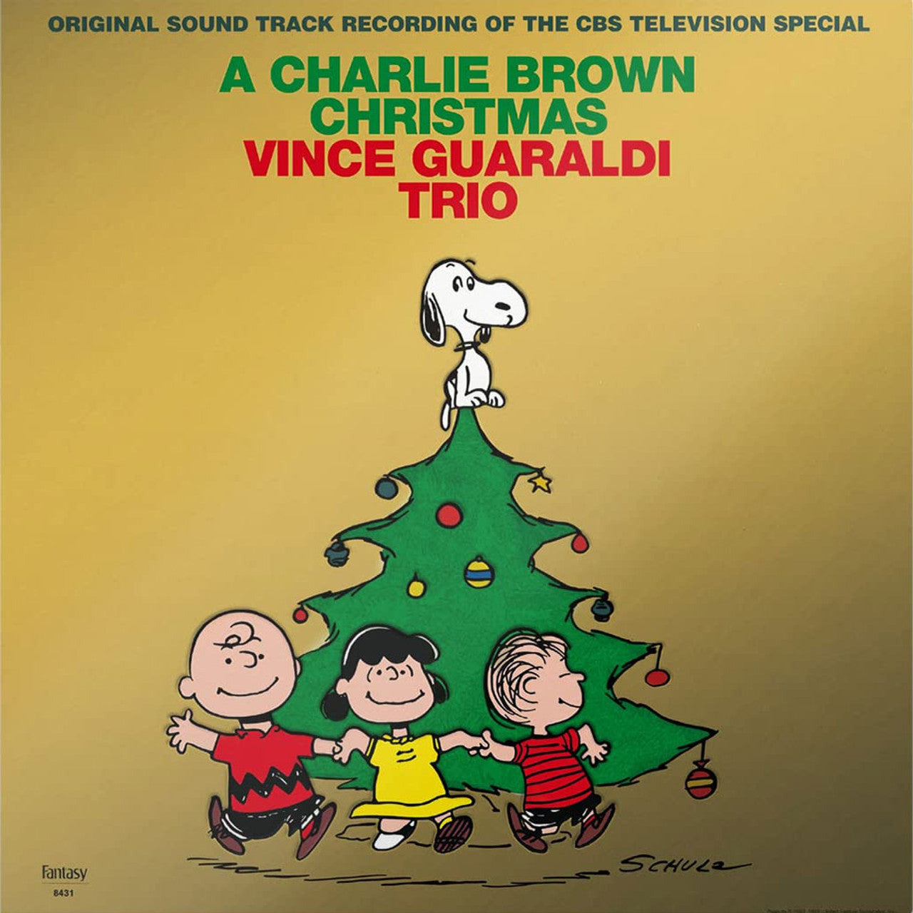 Vince Guaraldi - A Charlie Brown Christmas (2022 Gold Foil Edition) - LP Vinyl Record Hub