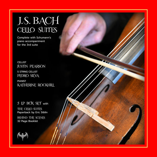 Justin Pearson, Pedro Silva & Katherine Rockhill - J.S. Bach Cello Suites - LP Box Set Vinyl Record Hub