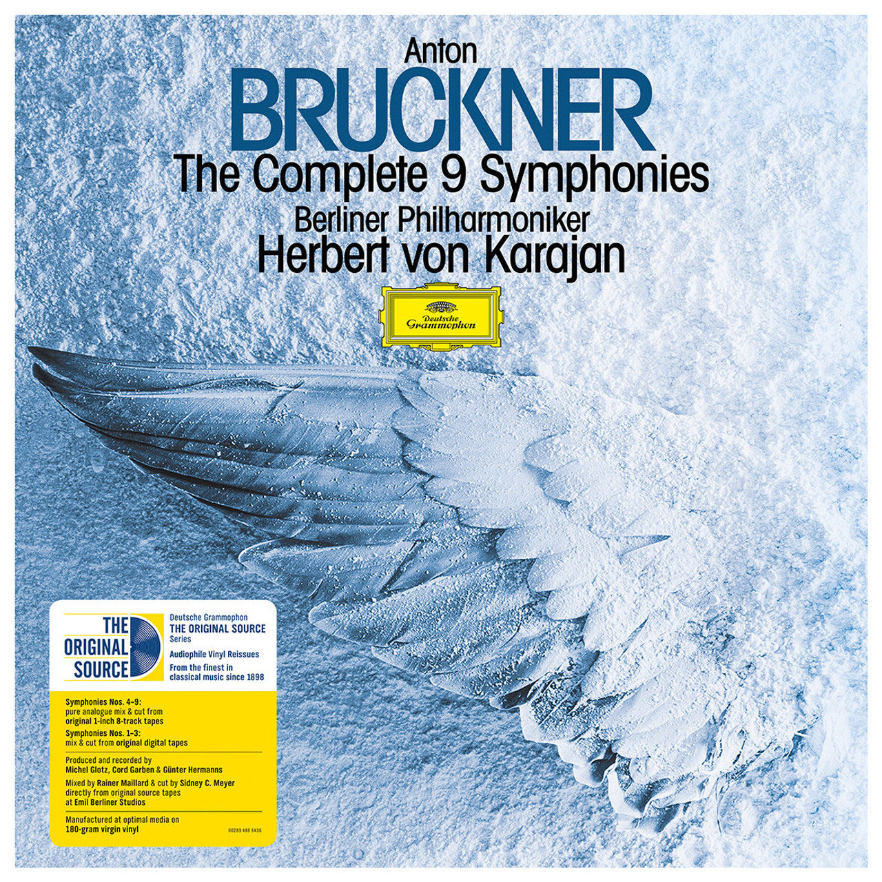 Herbert Von Karajan & Berliner Philharmoniker - Bruckner: The Complete 9 Symphonies - 17x LP Box Set Vinyl Record Hub