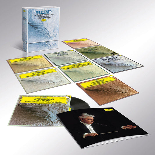 Herbert Von Karajan & Berliner Philharmoniker - Bruckner: The Complete 9 Symphonies - 17x LP Box Set Vinyl Record Hub
