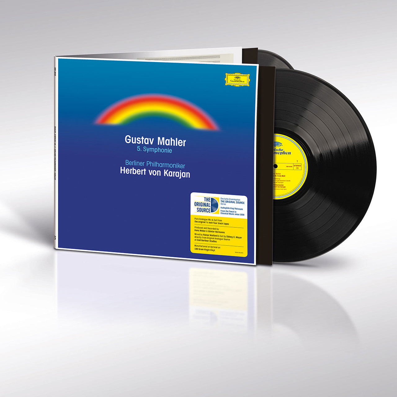 Herbert von Karajan, Berlin Philharmonic - Mahler Symphony No. 5 - LP Vinyl Record Hub