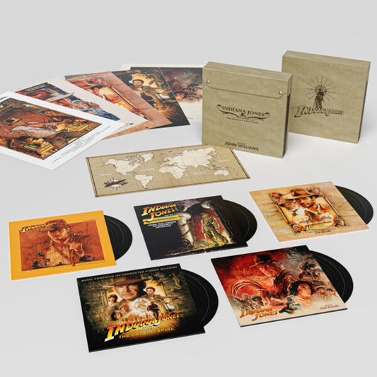 Indiana Jones: The Complete Collection - John Williams - 10x LP Boxed Set Vinyl Record Hub