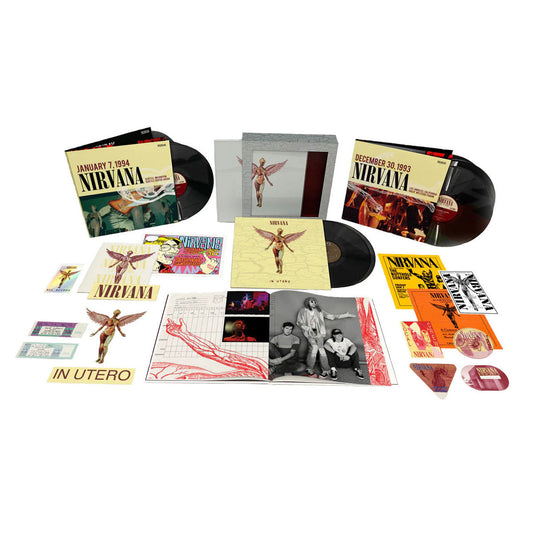 Nirvana - In Utero - (30th Anniversary) Super Deluxe 8x LP Box Set Vinyl Record Hub