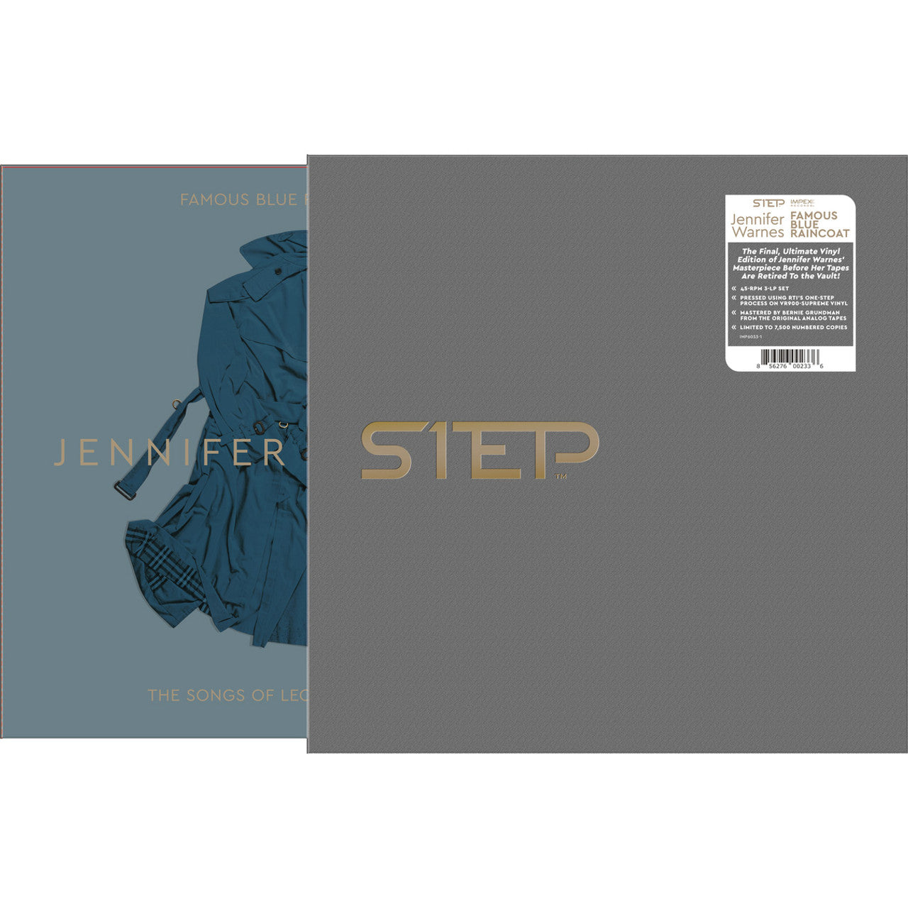 Jennifer Warnes - Famous Blue Raincoat - Impex 1STEP 3x LP Set Vinyl LP Hub