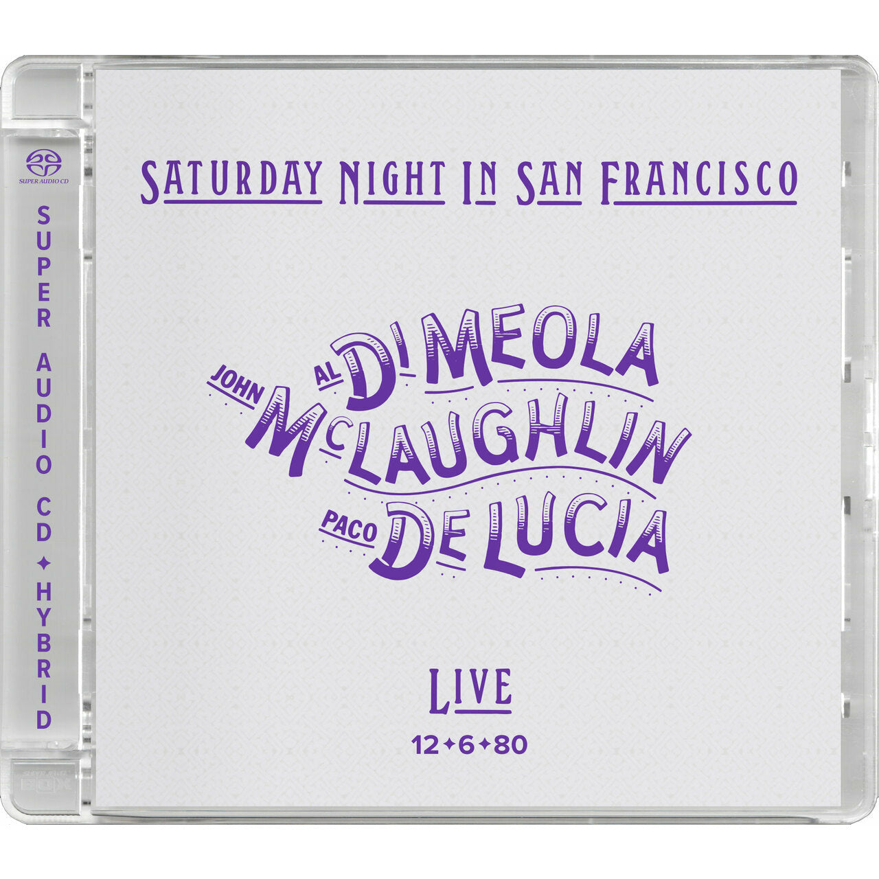 Al Di Meola, John McLaughlin & Paco DeLucia - Saturday Night In San Francisco - Impex SACD Vinyl Record Hub