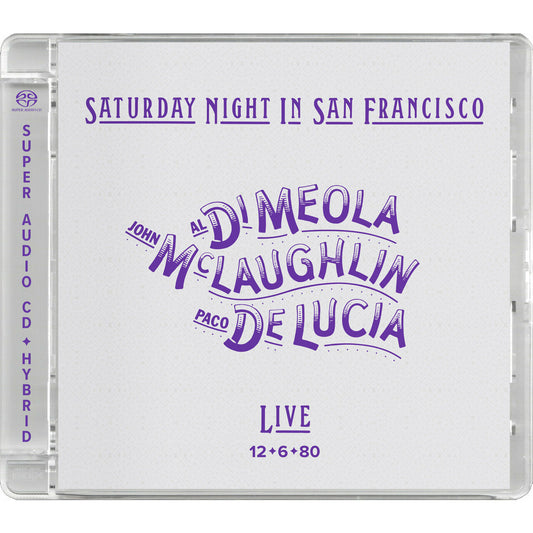 Al Di Meola, John McLaughlin & Paco DeLucia - Saturday Night In San Francisco - Impex SACD Vinyl Record Hub