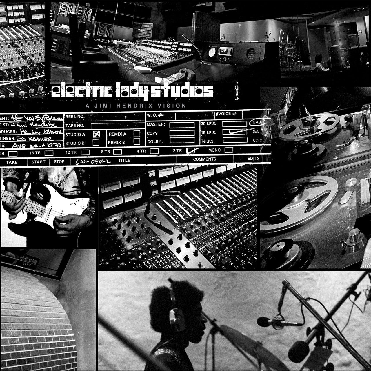 Jimi Hendrix - Electric Lady Studios: A Jimi Hendrix Vision - 5LP & Blu-Ray Box Set Vinyl Record Hub
