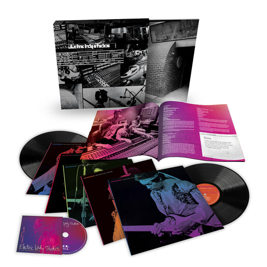 Jimi Hendrix - Electric Lady Studios: A Jimi Hendrix Vision - 5LP & Blu-Ray Box Set Vinyl Record Hub