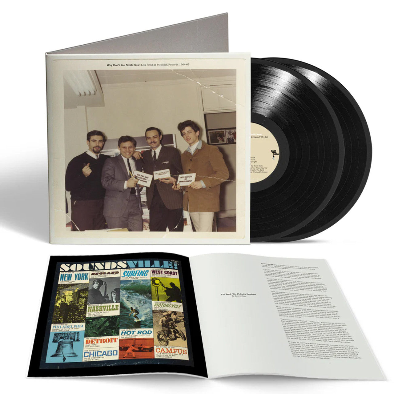 Lou Reed - Why Don't You Smile Now: Lou Reed at Pickwick Records 1964-65 - LP Vinyl Record Hub
