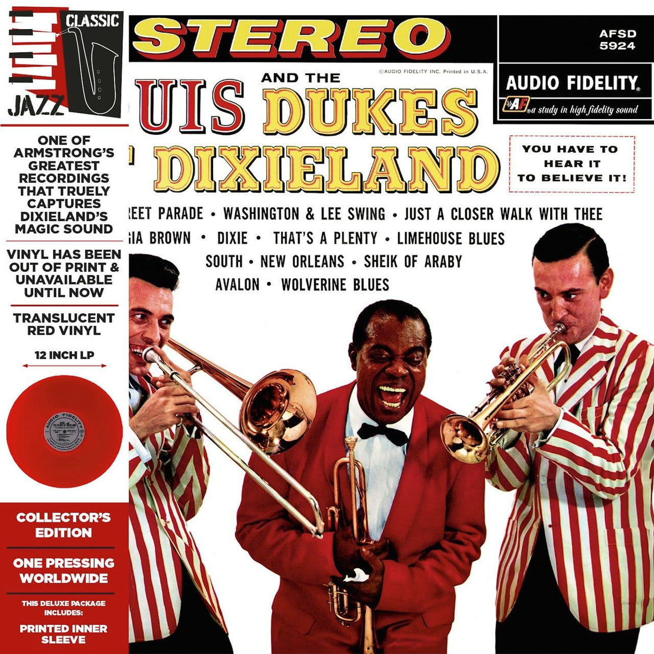 Louis Armstrong - Louis and the Dukes of Dixieland - LP Vinyl Record Hub