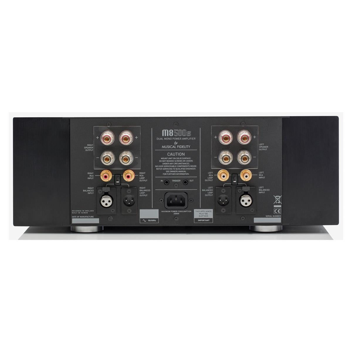 Musical Fidelity - M8s-500s Power Amplifier Vinyl Record Hub