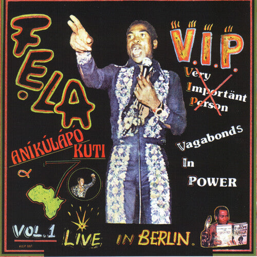 Fela Kuti - V.i.p. - LP Vinyl Record Hub