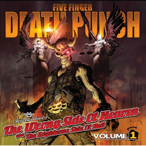 Five Finger Death Punch - The Wrong Side Of Heaven... Vol. 1 - LP Vinyl Record Hub